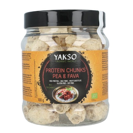 Yakso eiwitbrokken erwten & fava bio 100g