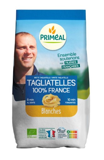 Primeal tagliatelle uit frankrijk bio 250g