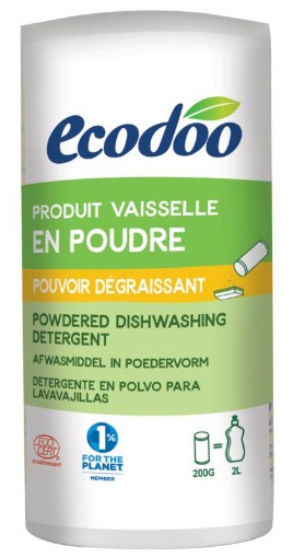 Ecodoo vaatwaspoeder eco bio 200g