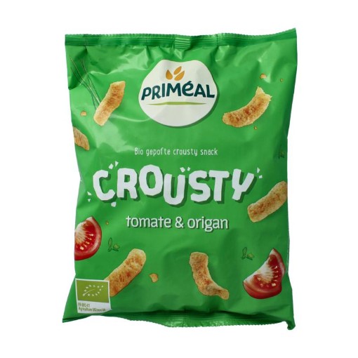 Primeal chips tomaat & oregano bio 75g
