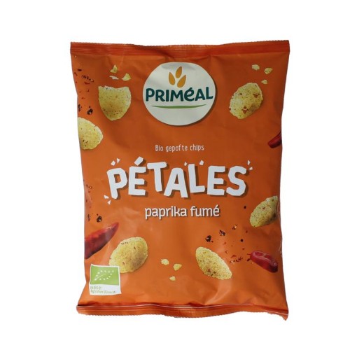 Primeal chips gerookte paprika bio 75g