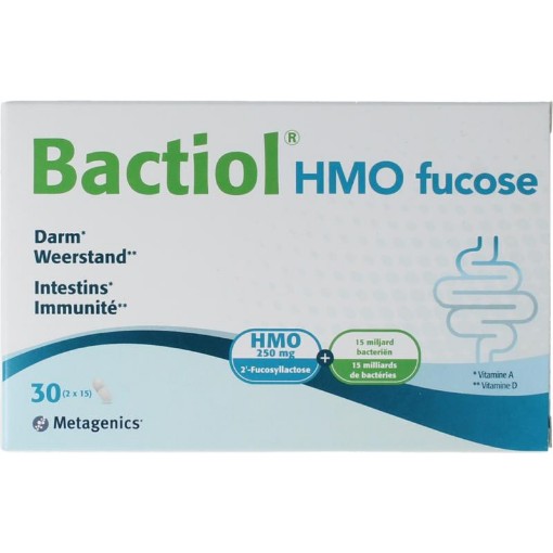 Metagenics bactiol hmo fructose 2x15ca 30ca