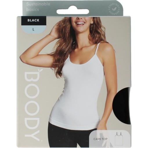 Boody Cami top zwart large 1st