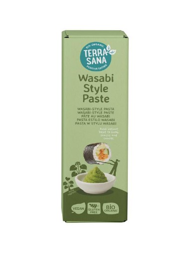 Terrasana Wasabi style pasta paprika bio 50g