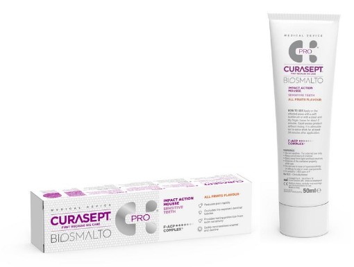 Curasept biosmalto mousse sensitive 50ml