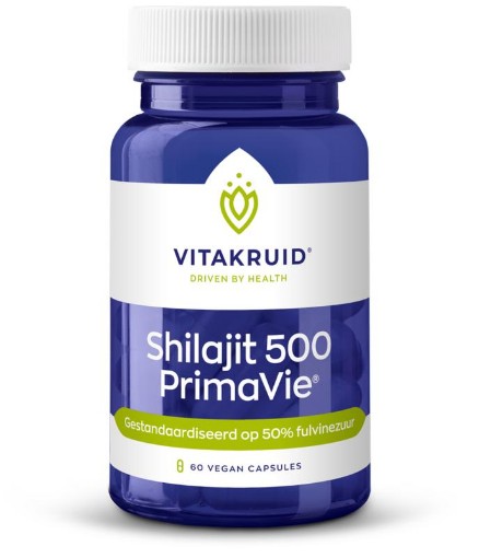 Vitakruid shilajit 500 60% fulvinezuur 60vc