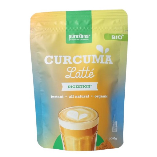 Purasana Hot drinks curcuma latte bio 100g