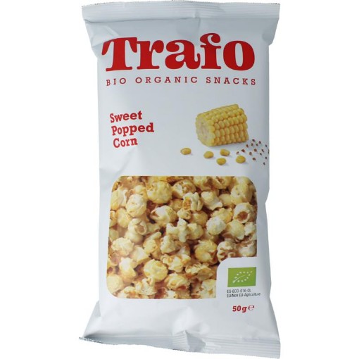 Trafo popcorn zoet bio 50g