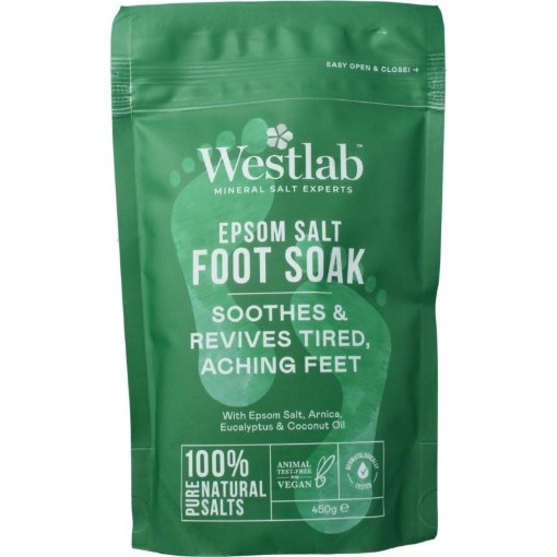 Westlab foot soak epsom zout 450g