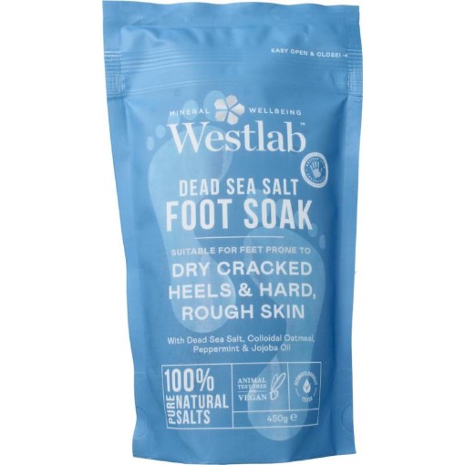 Westlab foot soak dode zee zout 450g