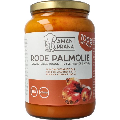 Amanprana Amanprana rode palm olie bio 1600ml