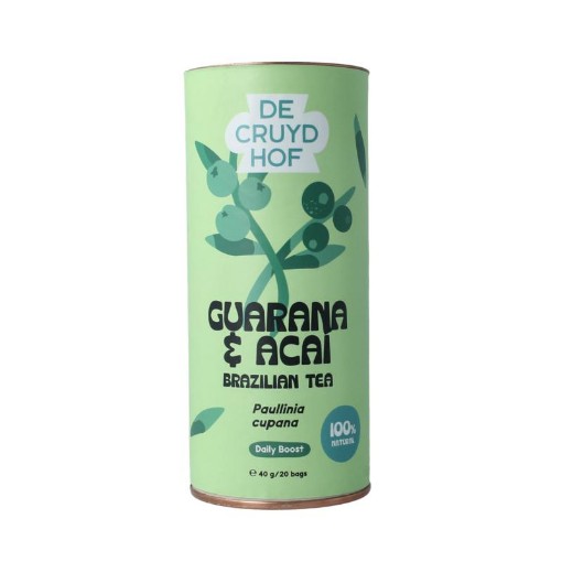 Cruydhof thee guarana & acai 20st
