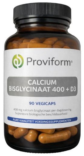 Proviform calcium bisglycinaat 400+d3 90vc