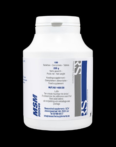 afbeelding van MSM 1 mg van Nutrined