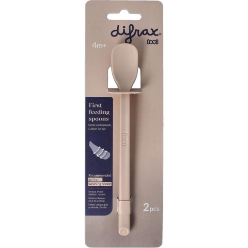 Difrax Lovi eerste voedingslepels ass 2st