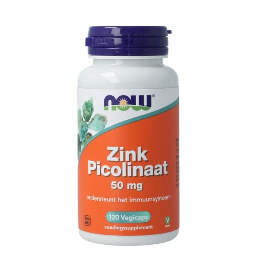NOW zink picolinaat 50mg 120vc