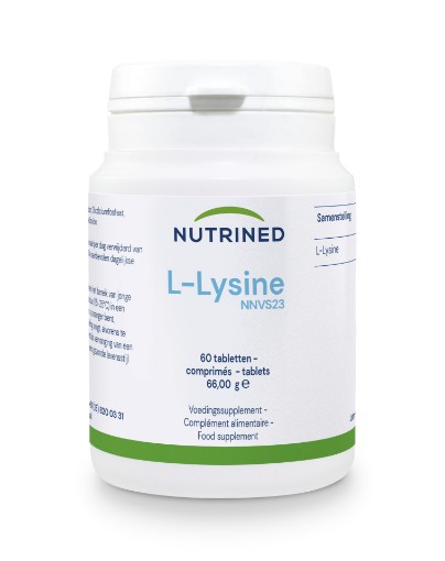 afbeelding van L-Lysine 500 mg van nutrined 