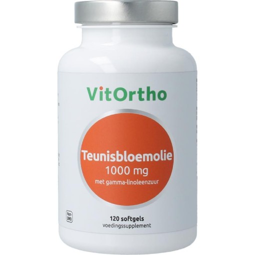 Vitortho teunisbloemolie 1000mg 120sft