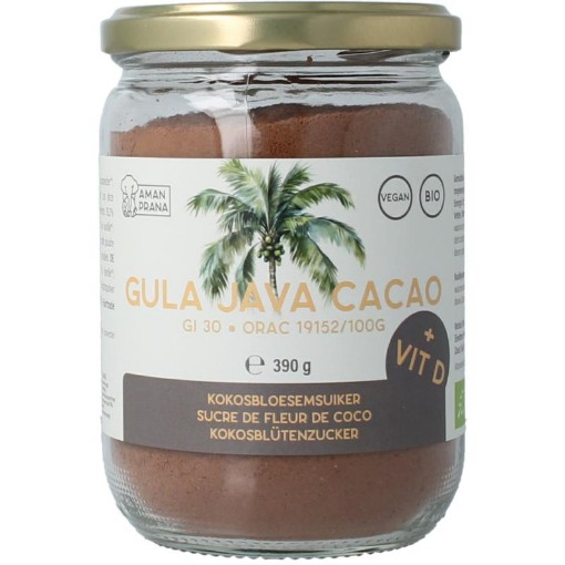 Amanprana Amanprana gula jav cacao vit d 390g