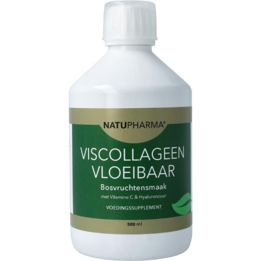 Natupharma viscollageen vloeib bosvrucht 500ml