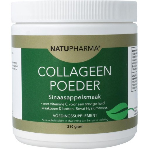 Natupharma collageen poeder sinaas smaak 210g