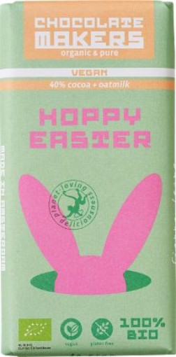 Chocolatemakers Hoppy easter vega bio 80g