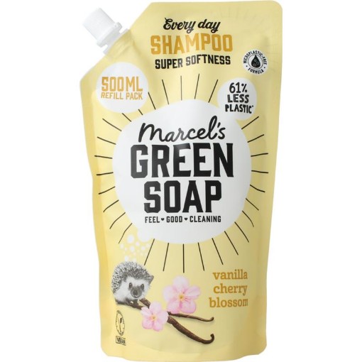 Marcel's GR Soap shampoo vanille&kersbloesem nv 500ml