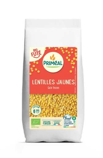 Primeal gele linzen bio 500g