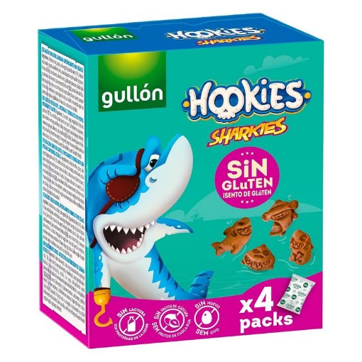 Gullon sharkies 4-pack glutenvrij 160g