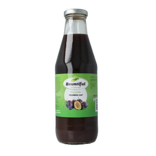 Bountiful pruimen sap bio 750ml