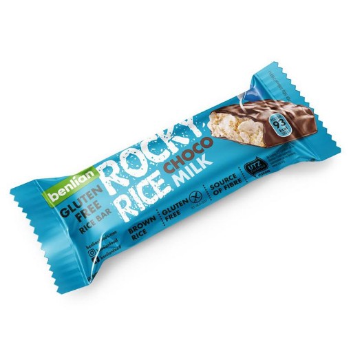 Benlian Rocky rice choco milk bar glutenvrij 18g