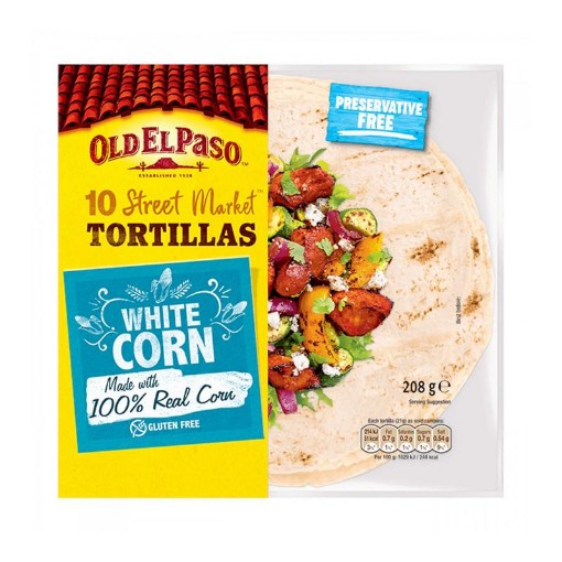 Old El Paso mini tortillas glutenvrij 208g