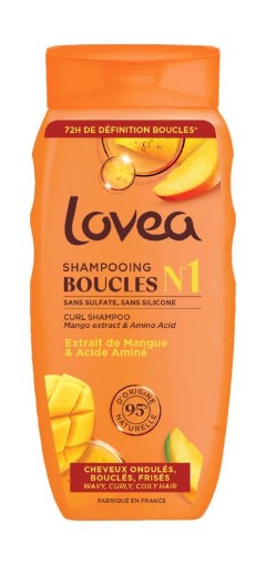 Lovea Curl shampoo soft shiny hair 250ml