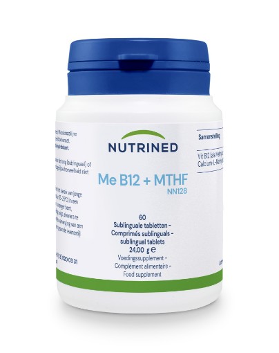 afbeelding van Me-B12 + MTHF (Formula 128) van nutrined 