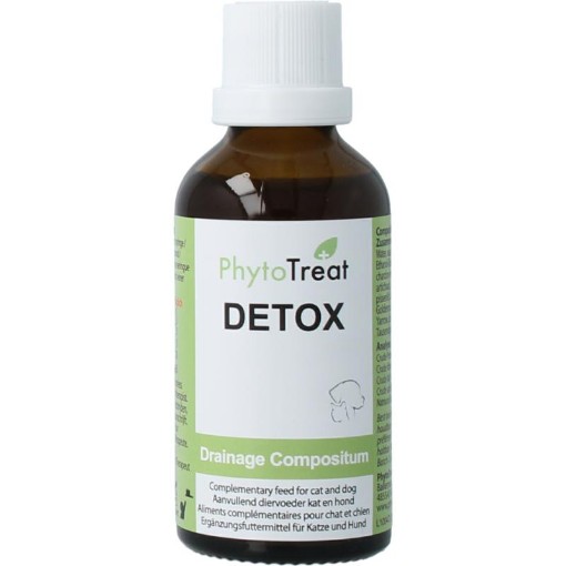 Phytotreat Detox comfort hond/kat/paard 50ml