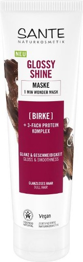 Sante glossy shine mask birch 150ml