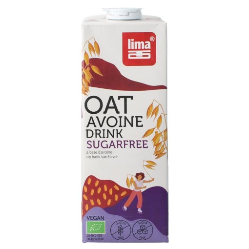 Lima oat drink sugarfree bio 1000ml