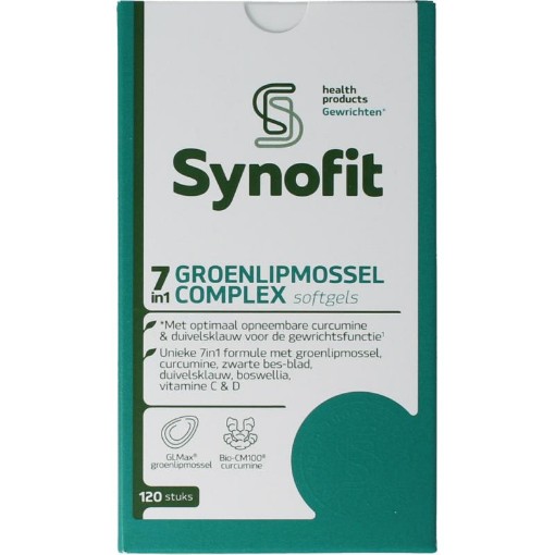 Synofit 7 in 1 groenlipmossel complex 120ca