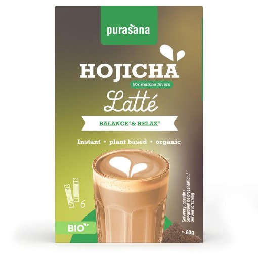 Purasana Latte hojicha bio 60g