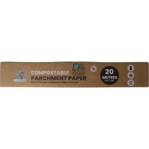 Eco Green Living Bakpapier composteerbaar 20 meter 1st