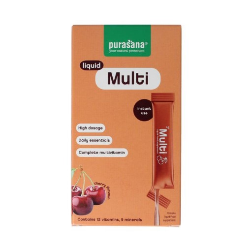 Purasana multivit liq gelstick 10ml 15st