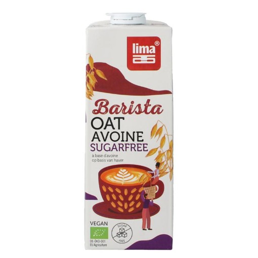 Lima barista oat sugarfree bio 1000ml