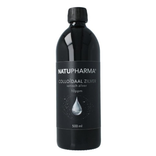 Natupharma ionisch zilverwater 10ppm 500ml