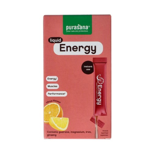 Purasana energy liquid gelstick 10ml 15st