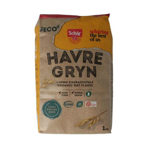 Dr Schar Havermout glutenvrij 1000g