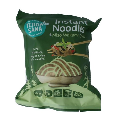 Terrasana instant noodles wakame chili 90g