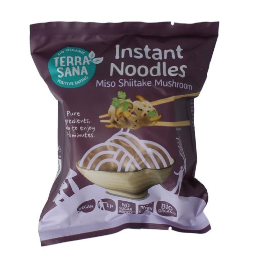 Terrasana instant noodles shiitake mush 90g