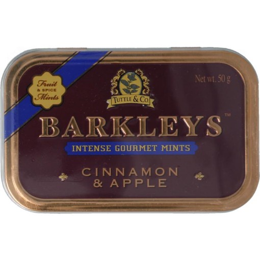 Barkleys mints cinnamon & apple 50g