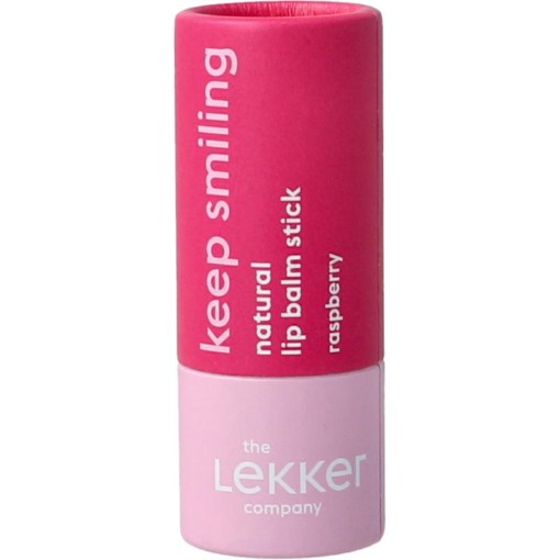 Lekker Company lippenbalsem stick raspberry 7g
