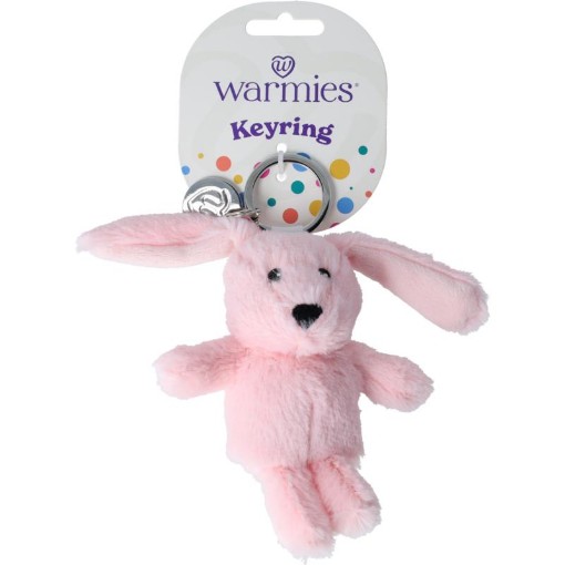 Warmies sleutelhanger bunny 1st